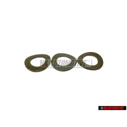 3x VW Original Arandela Elastica - N 0122345