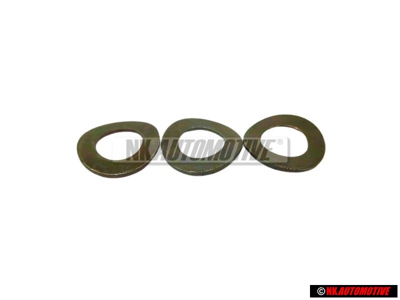 3x VW Original Arandela Elastica - N 0122345