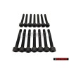 14x VW Original Tornillo Cilindrico Con Cabeza De Estrella Interior - N 9036580