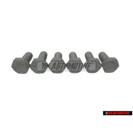6x VW Original Tornillo Hexagonal - N 01021527