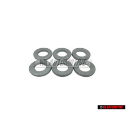 6x VW Original Arandela Base - N 01152426
