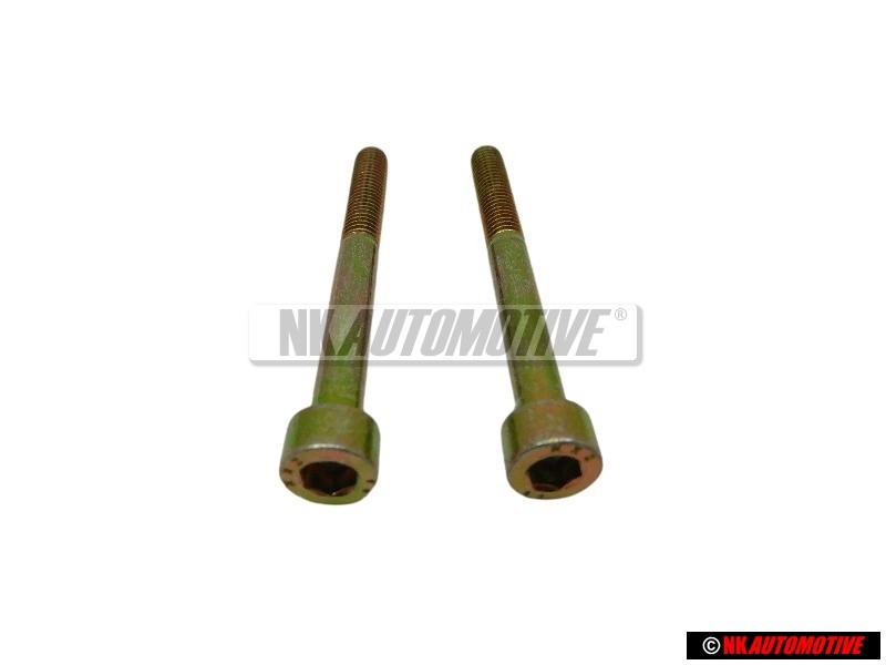 2x VW Original Tornillo Cilindrico Con Cabeza De Hexagono Interior - N 0147222