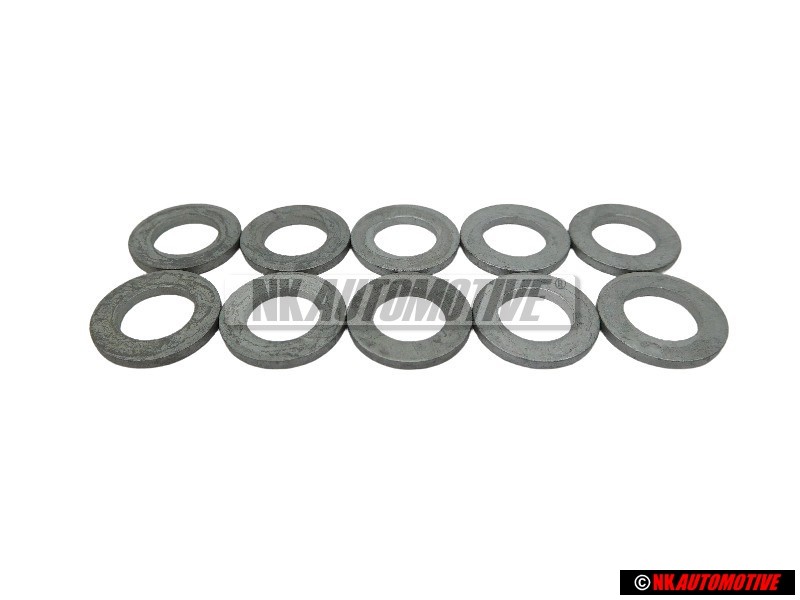 10x VW Original Arandela Base - N 01155811