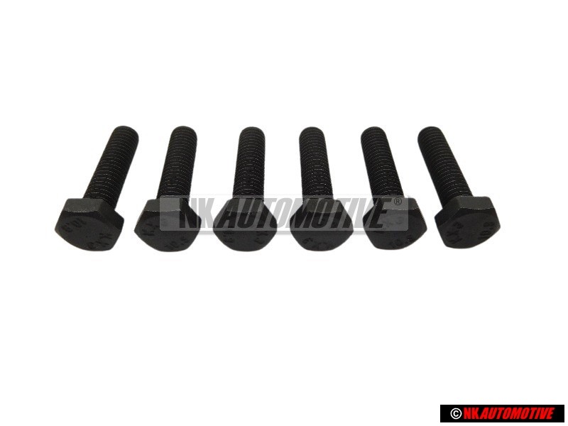 6x VW Original Tornillo Hexagonal - N 0102186