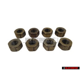 8x VW Original Tuerca Hexagonal - 048105427