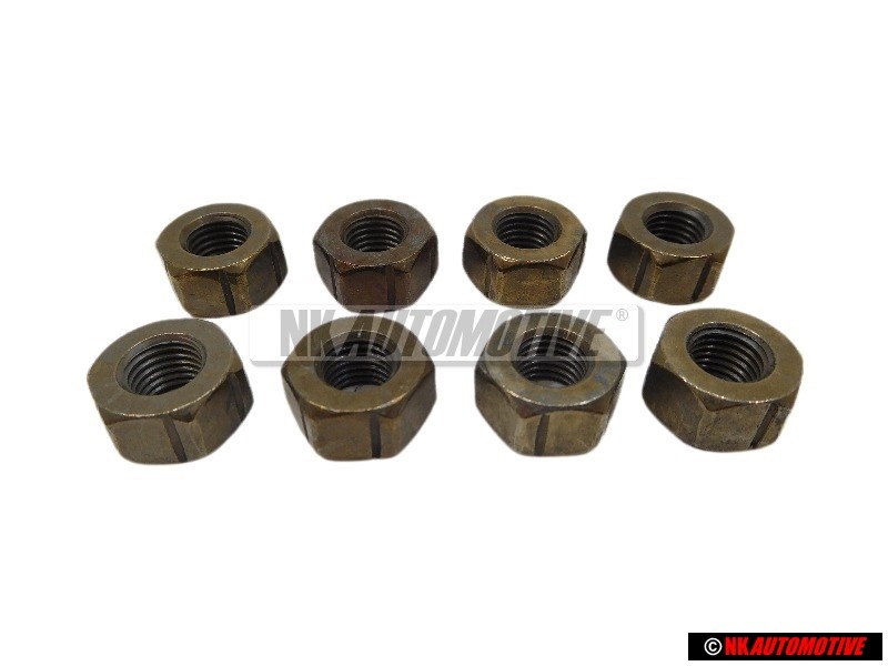 8x VW Original Tuerca Hexagonal - 048105427