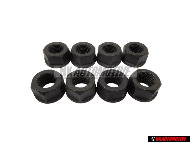 8x VW Original Tuerca De Collar Hexagonal - 068105427