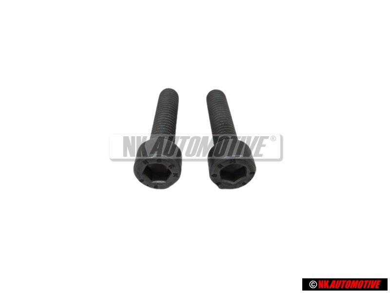 2x VW Original Tornillo Cilindrico Con Cabeza De Hexagono Interior - N 0147053