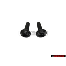 2x VW Original Tornillo Alomado De Cabeza Estriada Interior - N 90923801