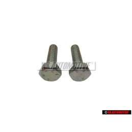 2x VW Original Tornillo Hexagonal - N 0102228
