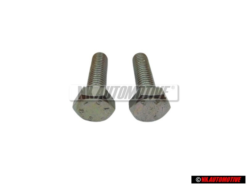 2x VW Original Tornillo Hexagonal - N 0102228