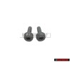 2x VW Original Tornillo Cab.Cilindrica Hexag. 