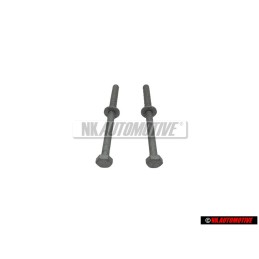 2x VW Original Tornillo Hexagonal (Combinado) - N 10036203