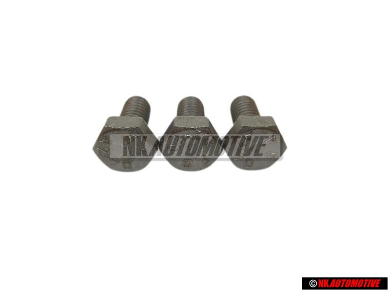 3x VW Original Tornillo Hexagonal - N 01021226