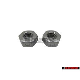 2x VW Original Tuerca Hexag., Autoblocante - N 90074401