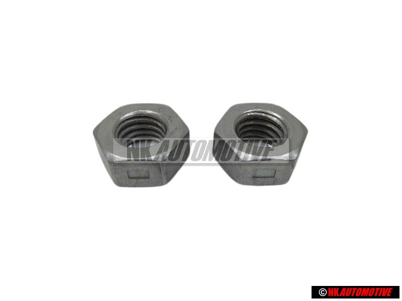 2x VW Original Tuerca Hexag., Autoblocante - N 90074401