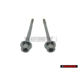2x VW Original Tornillo Cilindrico Con Cabeza De Hexagono Interior - N 90476201