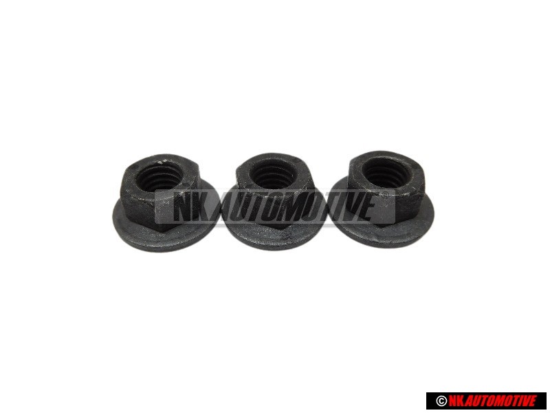 3x VW Original Tuerca De Collar Hexagonal - N 90175205
