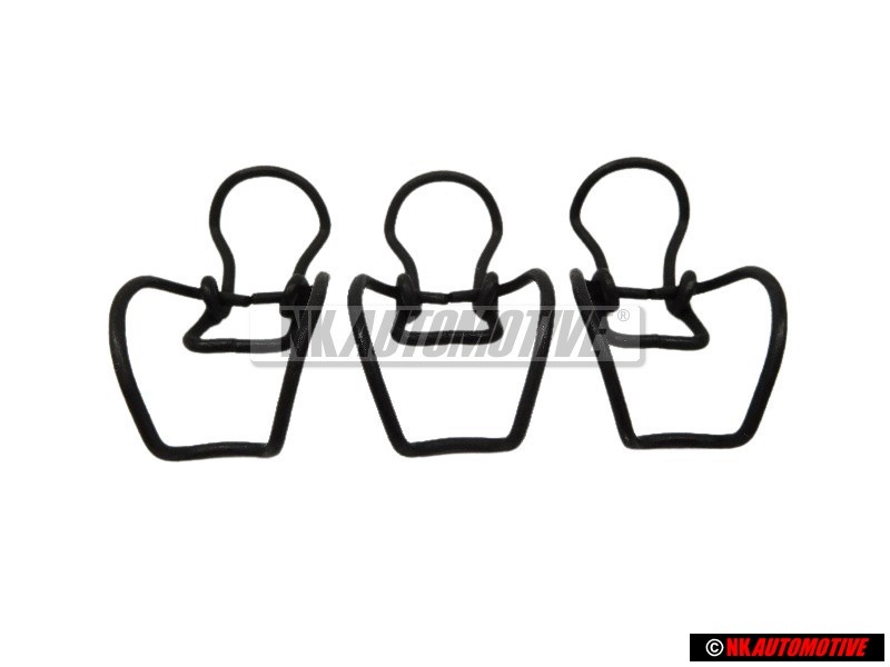 3x VW Original Estribo Cierre - 191129797A