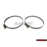 2x VW Original Abrazadera De Manguera - N 0245085