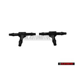 2x VW Original Pieza En T - 2D0129737A