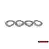 4x VW Original Arandela Elastica - N 01224110