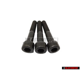 3x VW Original Tornillo Cilindrico Con Cabeza De Hexagono Interior - N 0147513