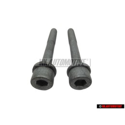 2x VW Original Tornillo Cilindrico Con Cabeza De Hexagono Interior - N 90144201