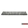 17x VW Original Tornillo Cilindrico Con Cabeza De Hexagono Interior - N 0147263