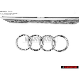 Audi Original Anillos Trasero Simbolo Insignia Emblema Cromo - 8Z0853742 2ZZ
