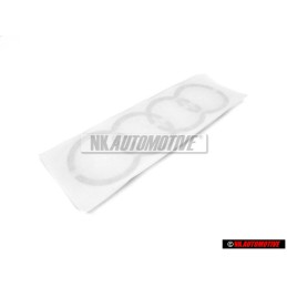 Audi Original Anillos Trasero Simbolo Insignia Emblema Cromo - 8Z0853742 2ZZ