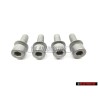 4x VW Original Tornillo Cilindrico Con Cabeza De Hexagono Interior - N 0903151
