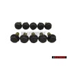 10x VW Original Tornillo Hexagonal Con Collar - N 90328502