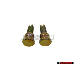 2x VW Original Tornillo Descabezable - 411417549