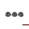 3x VW Original Tuerca De Collar Hexagonal - N 90215805