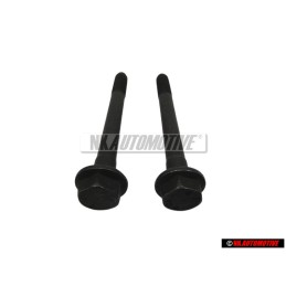 2x VW Original Tornillo Hexagonal Con Collar - N 90354401