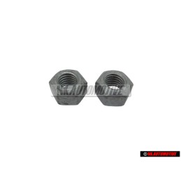 2x VW Original Tuerca Hexag., Autoblocante - N 10209005