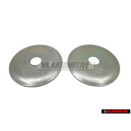 2x VW Original Arandela Bombeada - 191512337