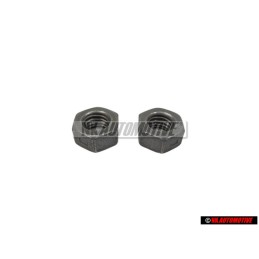 2x VW Original Tuerca Hexag., Autoblocante - N 90074404