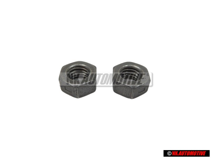 2x VW Original Tuerca Hexag., Autoblocante - N 90074404