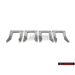 4x VW Original Soporte Manguera - 191611715