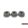 3x VW Original Tuerca De Collar Hexagonal, Autoasegurante - N 90226404