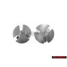 2x VW Original Chapa Intermedia - 357615231
