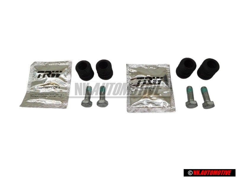 2x VW Original 1 Juego Fundas Protectoras Para Pernos Guia - 8E0698470B