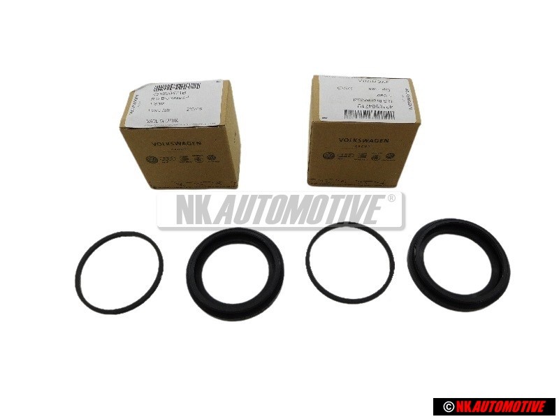 2x VW Original Juego De Retenes Para Caja De Pinzas De Freno - 431698471B