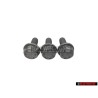 3x VW Original Tornillo Hexagonal Con Collar - N 10155906