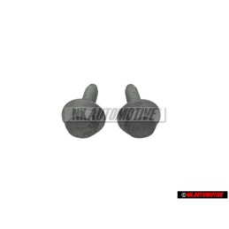 2x VW Original Tornillo Hexagonal Con Collar - N 0197002