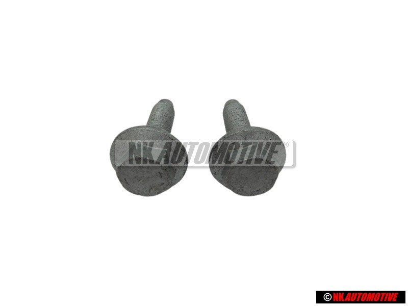 2x VW Original Tornillo Hexagonal Con Collar - N 0197002