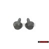 2x VW Original Tornillo Hexagonal Con Collar - N 0197002