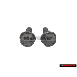 2x VW Original Tornillo Hexagonal Con Collar - N 10155906